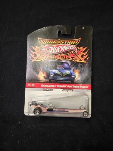 Hot Wheels Dragstrip Demons Roland Leong's Hawaiian Front Engine Dragster D92