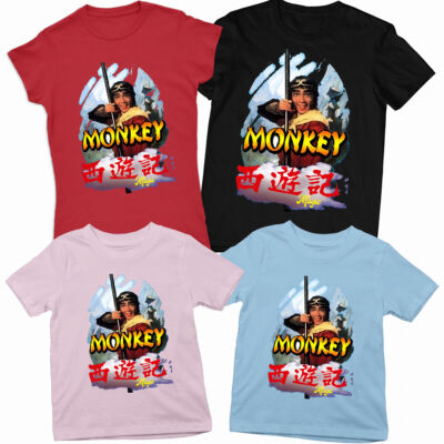 Affe Chinesisch Fantasy TV Show Kampfsport Top Chinesischer Tag T-Shirt #CHD