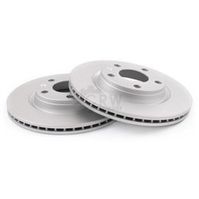 NK 2X Disque De Frein Avant Ø300 Mm Ventilé Revêtu Pour BMW 3 Series Touring E46