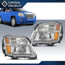 Projector Headlight Fit For 2010-2015 GMC Terrain SL/SLT/SLE With Bulbs + Socket