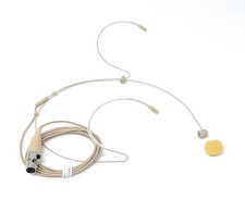 Beige Headset Microphone Mic fits SHURE Wireless Bodypack Transmitters NEW