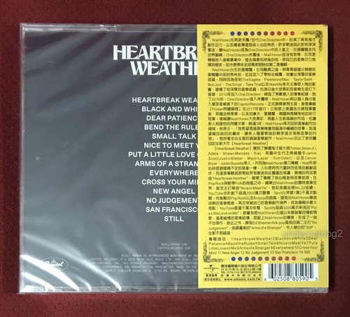 Naill Horan Heartbreak Weather 2020 Taiwan CD w/OBI (import) One Direction - Picture 2 of 2