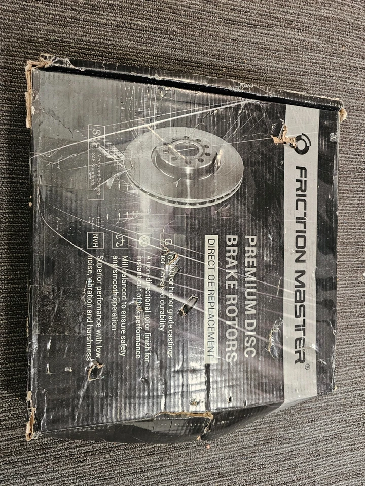 Передний тормозной дисковый ротор Friction Master R1399 для Dodge Durango 2011-2019 - Изображение 4 из 4