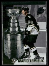 2002-03 Pacific Quest for the Cup #11 Mario Lemieux Raising the Cup 40248