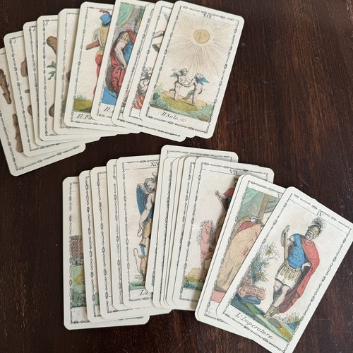 Vintage Ancient TAROT of Lombardy Tarot Ferdinando Gumppemberg 2000 Collectible - Picture 2 of 10