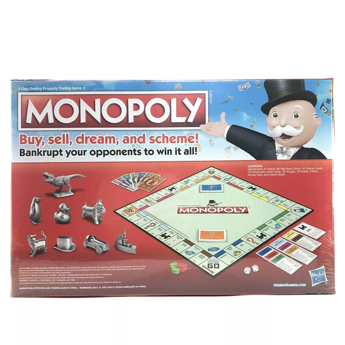 Hasbro Monopoly Classic Board Game C1009 - Best Buy