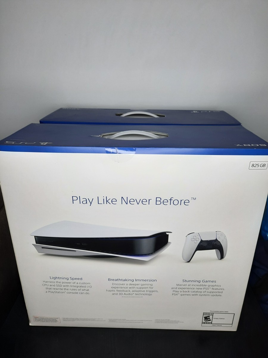 Sony PlayStation PS5 Blu-Ray (Disc) Edition Console CFI-1115A