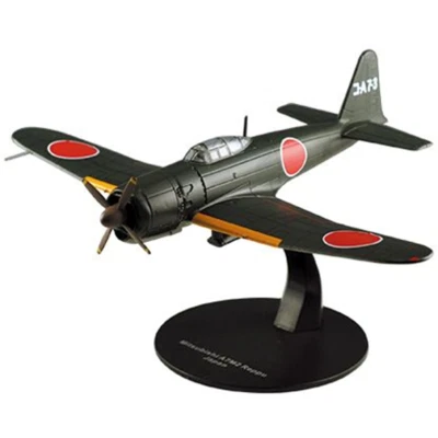 DEAGOSTINI Mitsubishi A7M2 Reppu-Sam Fighter Model Japanese Fighter WW2 Model Aircraft
