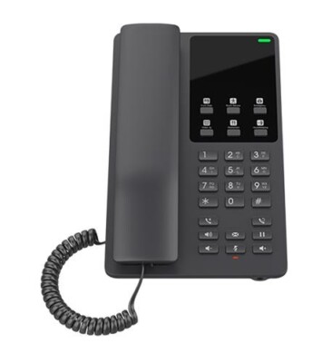 New - Grandstream GHP621W Desktop Hotel Phone w/built-in WiFi - BK