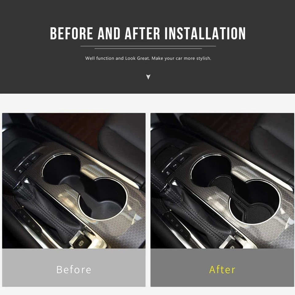 Auovo for Chevrolet Chevy Malibu Accessories 2017-2023 Anti-dust Mats 18pcs Trim - Image 4 of 4