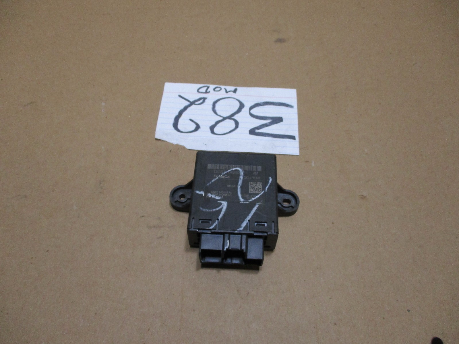 13 14 15 16 Ford Fusion DRIVER RAER Side Door Module Computer #382-MOD 