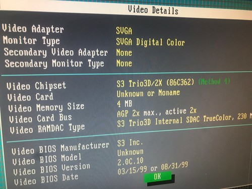 Video Card S3 Trio 3D/2x 4mb AGP VGA (00065)=TESTED= - Picture 2 of 4