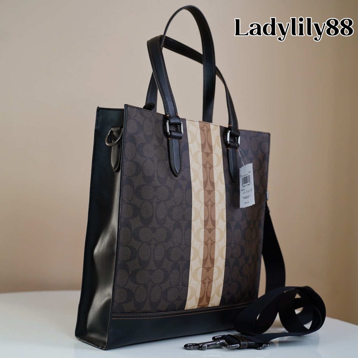 バッグ Grahamb STATE Bags Nylon Tote - Graham in Black