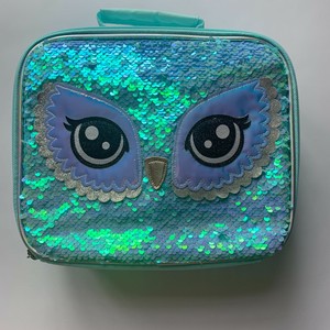 justice flip sequin lunch box