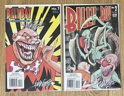 Billy Boy The Sick Little Fat Kid  #1 & 2 Signed By Frank Forte with COA