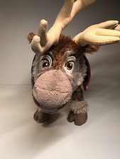 Disney Frozen Sven Reindeer Christmas Bell Blanket Plush Stuffed Doll 8
