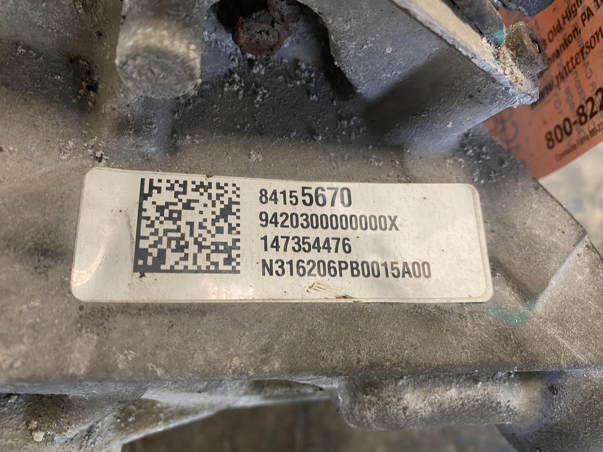 2017 CADILLAC XT5 REAR CARRIER DIFFERENTIAL 81,769 MILES 3.20