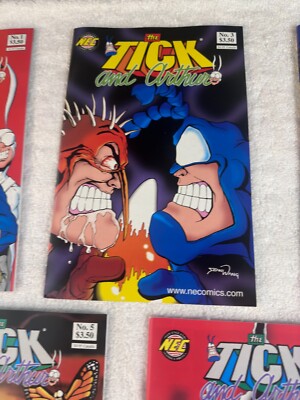 NEC Comic The Tick and Arthur #1,3,4,5,6 | eBay