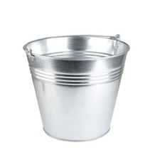 Seau En Zinc 15 Litres Seau À Eau Seau En Métal Seau Décoratif