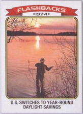 2023 Topps Heritage News Flashbacks #NF3 Daylight Savings Time