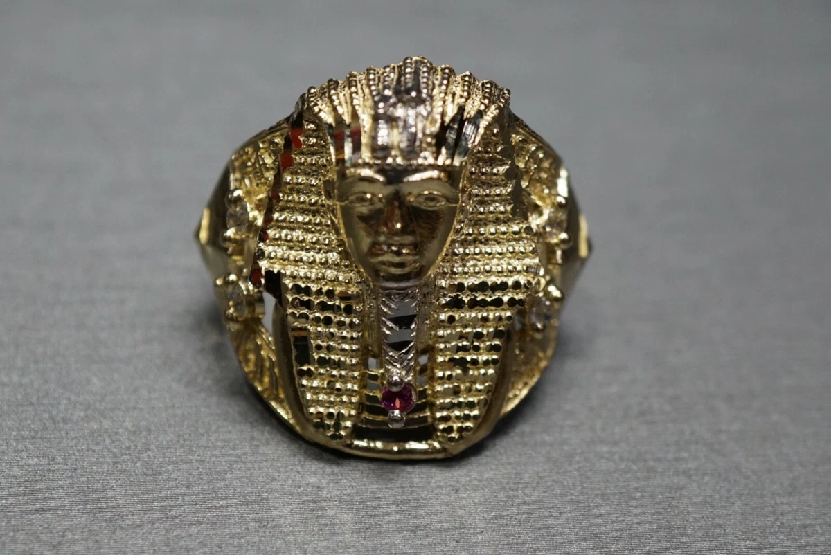 King tut gold ring deals