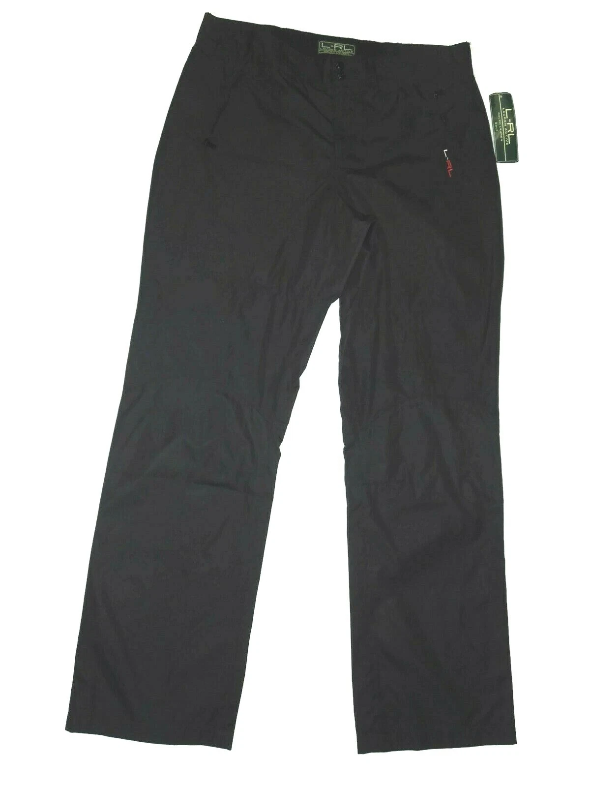 Ralph Lauren Active LRL women's Golf Rain Pants - size 12 - Black