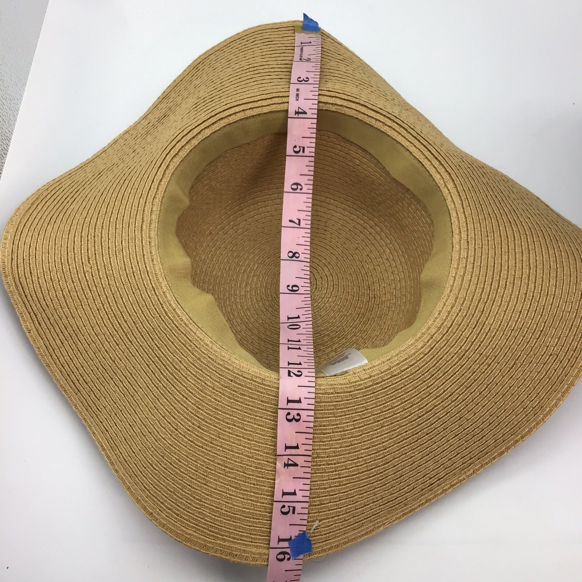 Packable Paper Straw Hat Wide Brim Summer Sun Shade Hat One  display picture 1