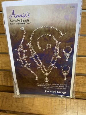 annies simply bead kits Faceted Swags