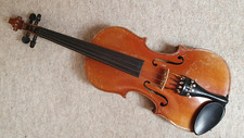 nicely flamed old 3/4 Violin  violon