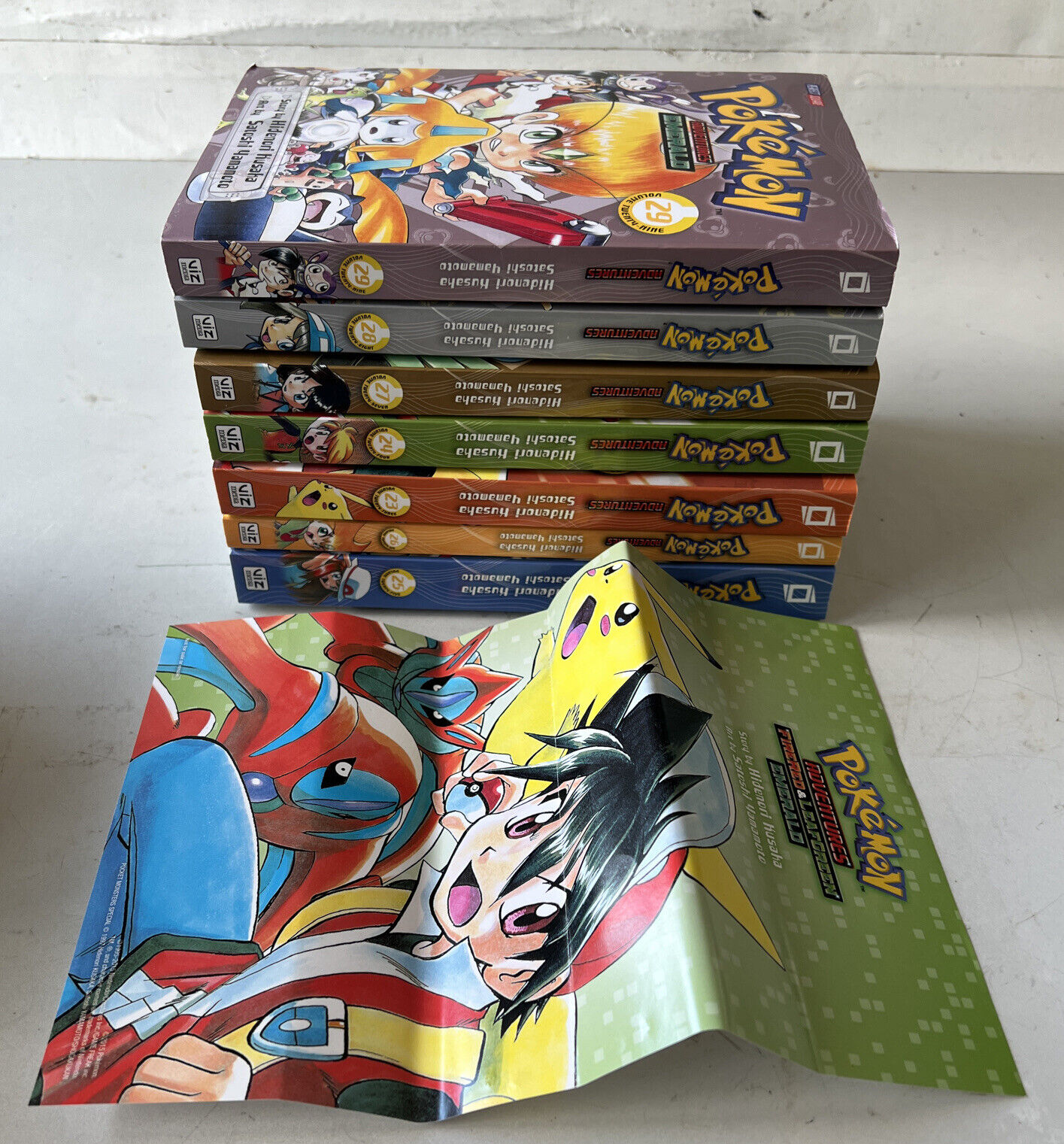 Mangá Pokémon Emerald volumes 1, 2, 3 Coleção Completa - Livros e