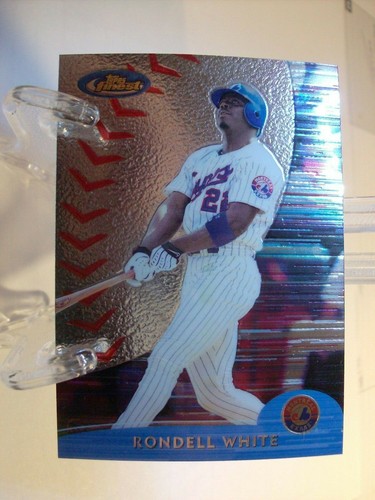 2000 Topps Finest Baseball Card #194 Rondell White (1058)