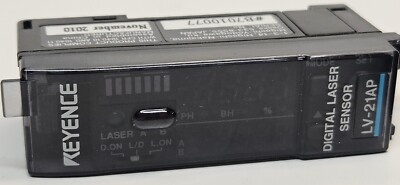 Keyence LV-21AP Messverstärker Haupteinheit PNP Digitaler laseroptischer Sensor