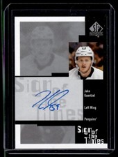 2019-20 SP Authentic Retro SP Authentic Sign of the Times Jake Guentzel Auto