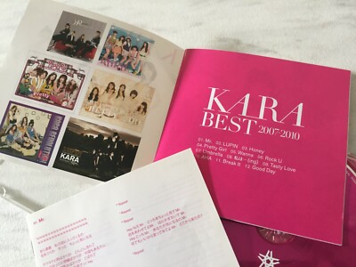 Kara Best 2007-2010 (DSP/Universal Music 2010) K-POP Korean Pop