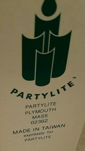 PartyLite Set of 2 9" Ivy Trellis Brass & Green Candle Stick Holders NIB #P0804 - Picture 5 of 10