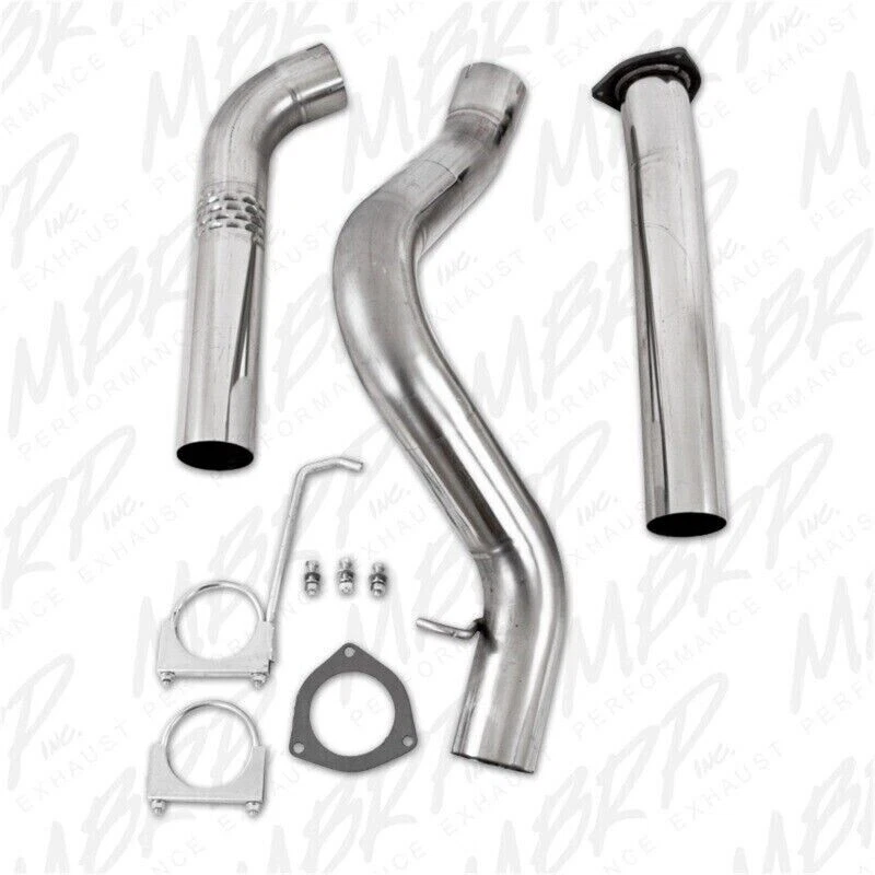 Escape trasero MBRP S6026SLM 4" DPF para 07.5-10 Chevy/GMC Silverado/Sierra 2500HD Foto 3 de 4