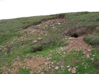 Photo 6x4 Esker material Polwarth The rounded stones and gravels that mak c2007