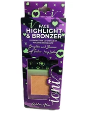 Face Highlight/Bronzer-long/lasting Golden Glow 3g-Ioni-Brand New-SHIPS N 24 HRS