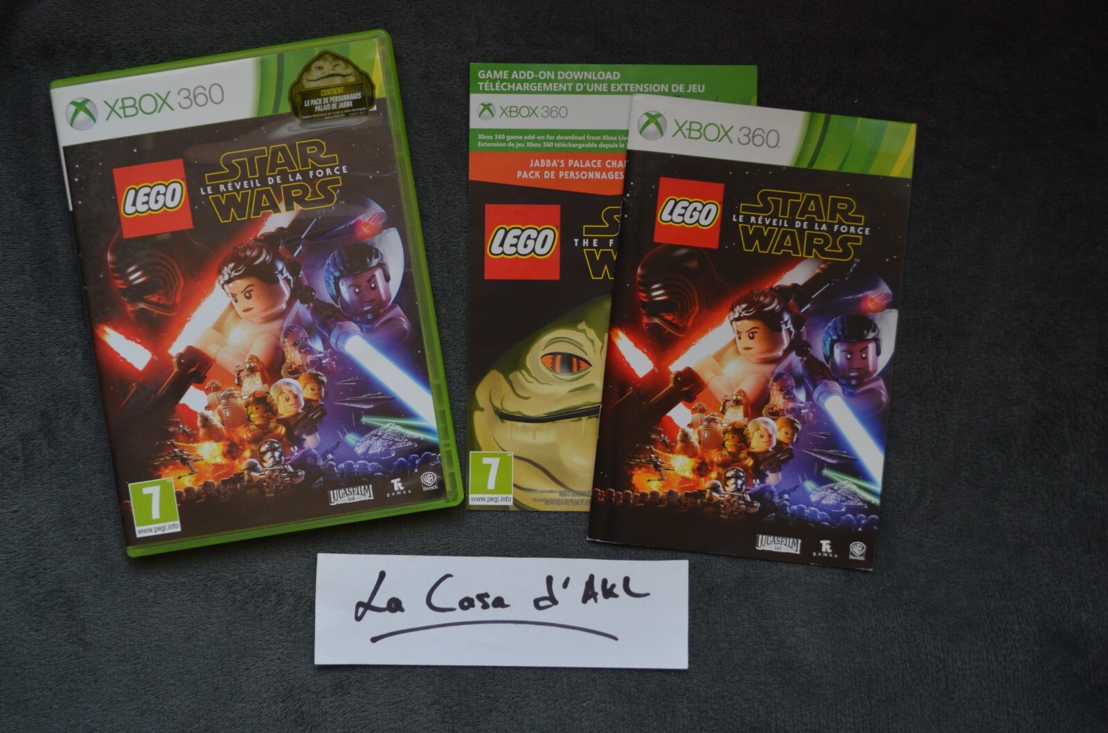 Lego Star Wars Le Réveil de la Force complet sur XBOX 360 - FR TTBE