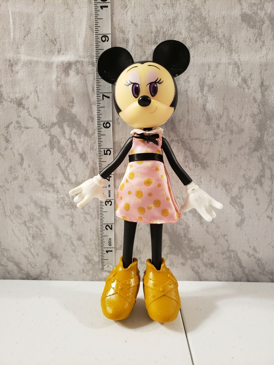 Jakks Pacific Disney Minnie Mouse Poseable Doll With Dress