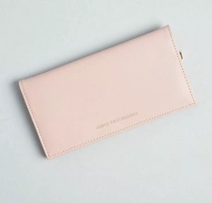 blush colored wallet