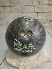 Brunswick The Pearl Grey Silver 14 Lb Bowling Ball