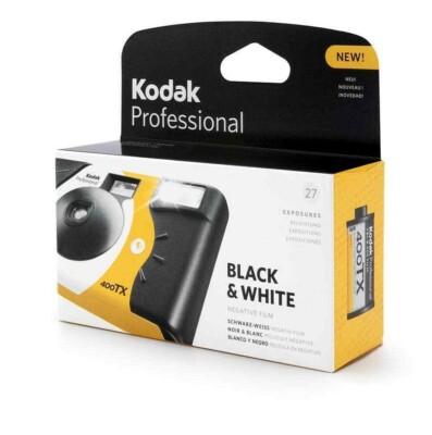 Kodak Single Use Disposable Camera Black White UK