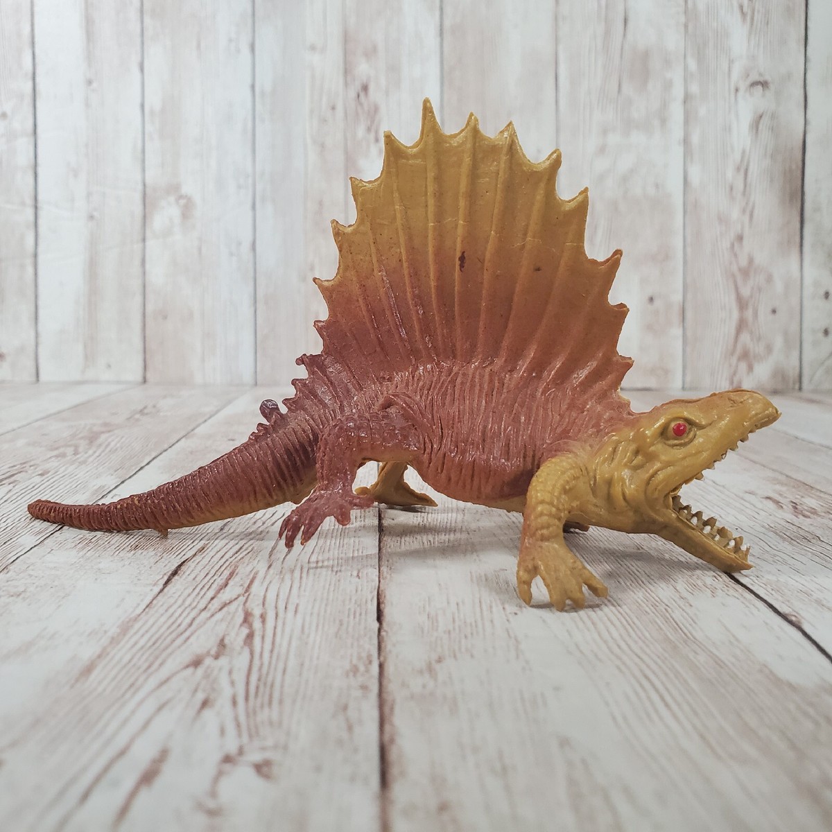 Vintage 1980s Dimetrodon Dinosaur Toy Figure Hong Kong | eBay