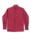 Vintage Y2K DKNY Mens Red Bourgandy Dress Shirt  Small Retro Holiday — photo 1