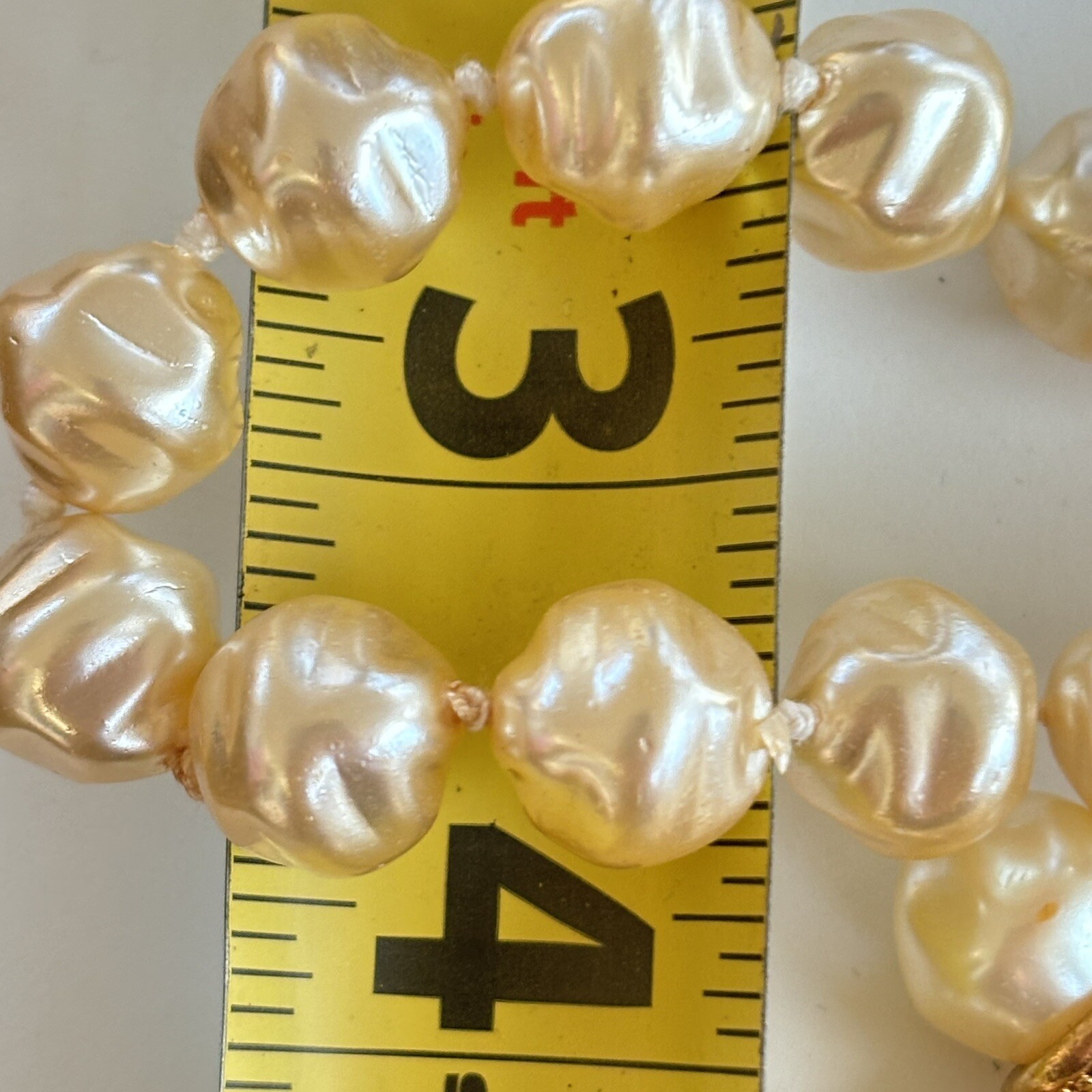 Kenneth Jay Lane KJL 2 Strand Vintage Glass Baroq… - image 6