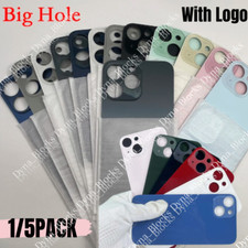 Lot Back Glass Replacement Rear Cover Big Hole For 8 XS 11 12 13 14 15 Pro Max