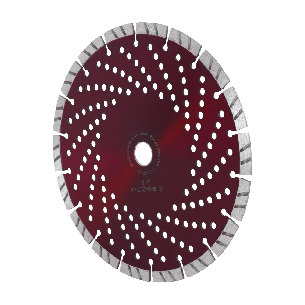 2 X 9 INCH 230MM DIAMOND CUTTING DISC STONE MASONRY HARD BRICK TILE ...