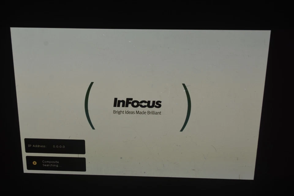 ^ InFocus IN5502 720P WXGA 1280x720 Projector 5000 Lumens 1696 Lamp Hours #X218 - Image 2 of 4