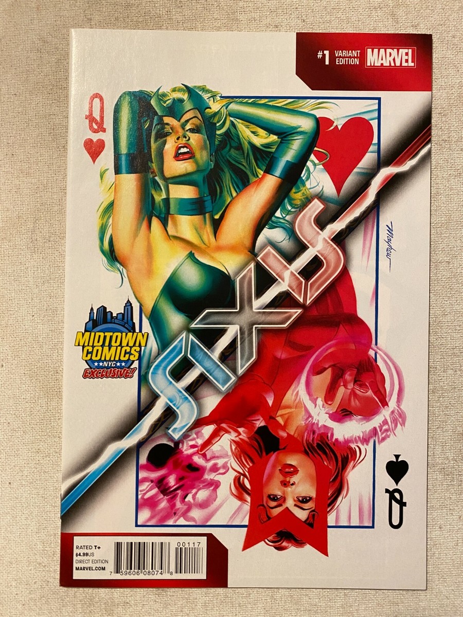 AVENGERS AND X-MEN: AXIS #1 NM 9.4 MIKE MAYHEW VARIANT COVER ART